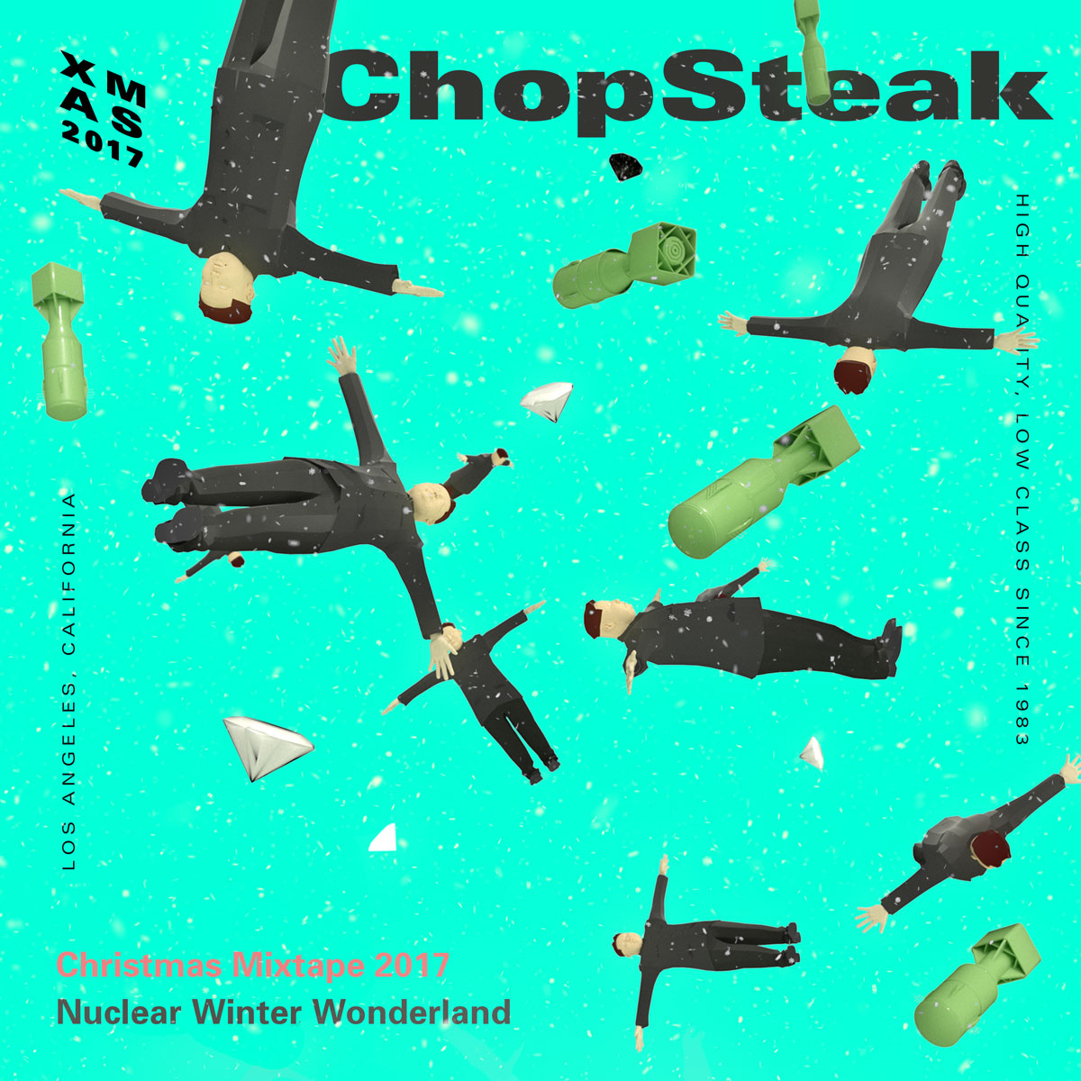 Christmas Mixtape 2017 Nuclear Winter Wonderland Cover Art